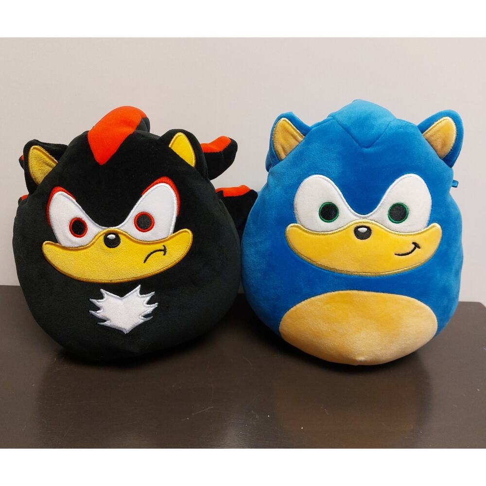 Sonic the Hedgehog and Shadow the Hedgehog Set of 2 Squishmallows